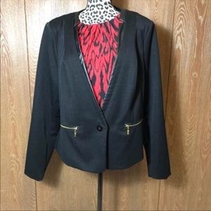 City Chic Black Blazer